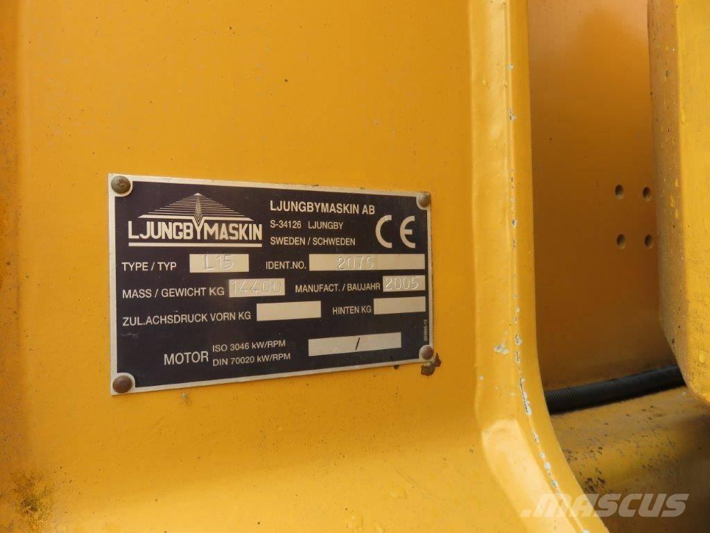 Ljungby L 15 Naudoti ratiniai krautuvai