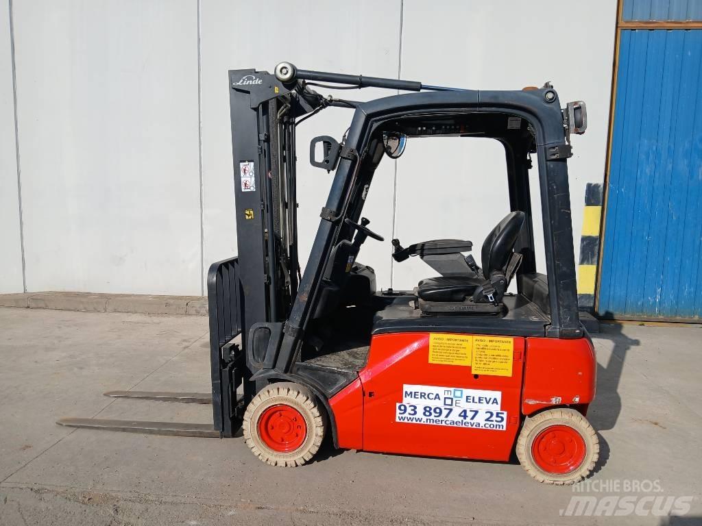 Linde E16P-01 Elektriniai šakiniai krautuvai