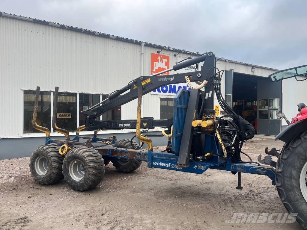 Vreten 1200 4wd Miškovežių priekabos