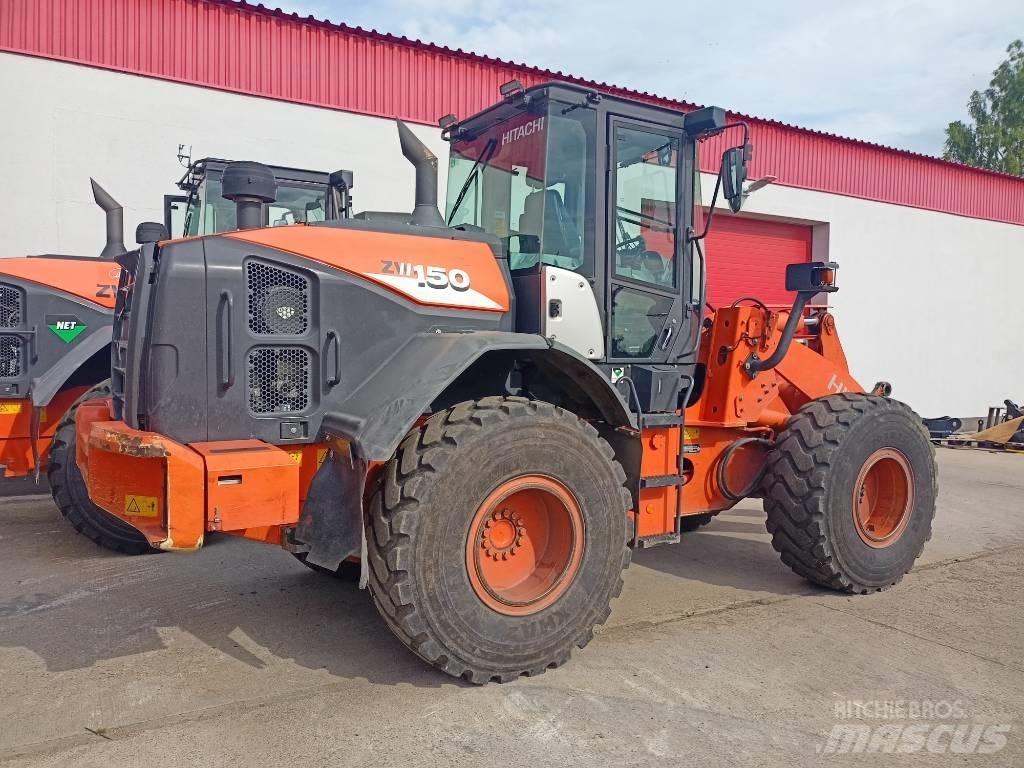 Hitachi ZW150 Naudoti ratiniai krautuvai