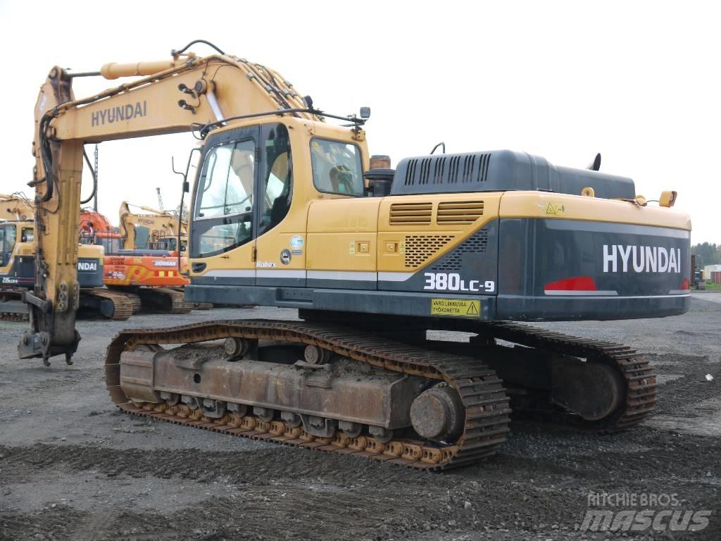 Hyundai R 380 LC-9 Vikšriniai ekskavatoriai