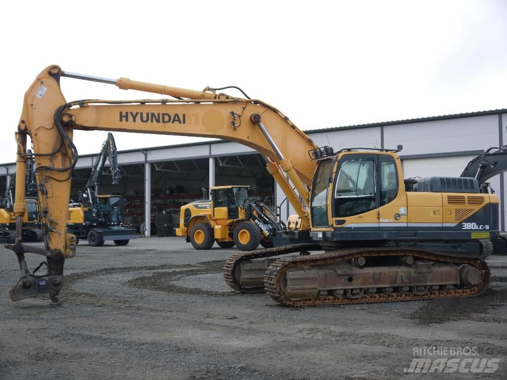 Hyundai R 380 LC-9 Vikšriniai ekskavatoriai