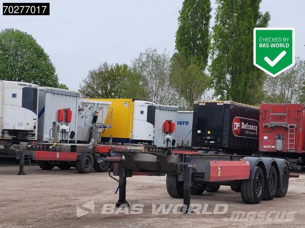 Van Hool 3 axles Konteinerių puspriekabės