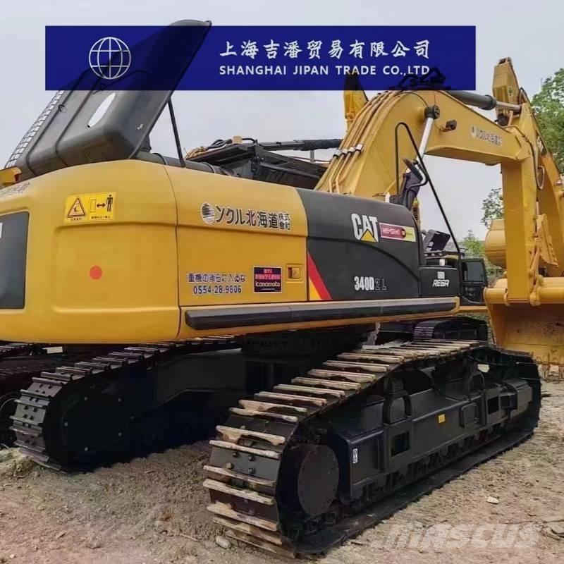CAT 340 D L Vikšriniai ekskavatoriai