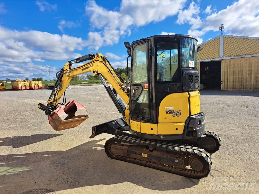 Yanmar Vio 33 Mini ekskavatoriai < 7 t