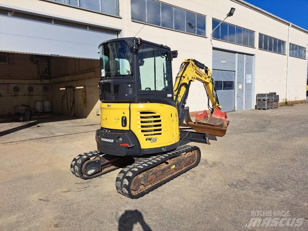 Yanmar Vio 33 Mini ekskavatoriai < 7 t