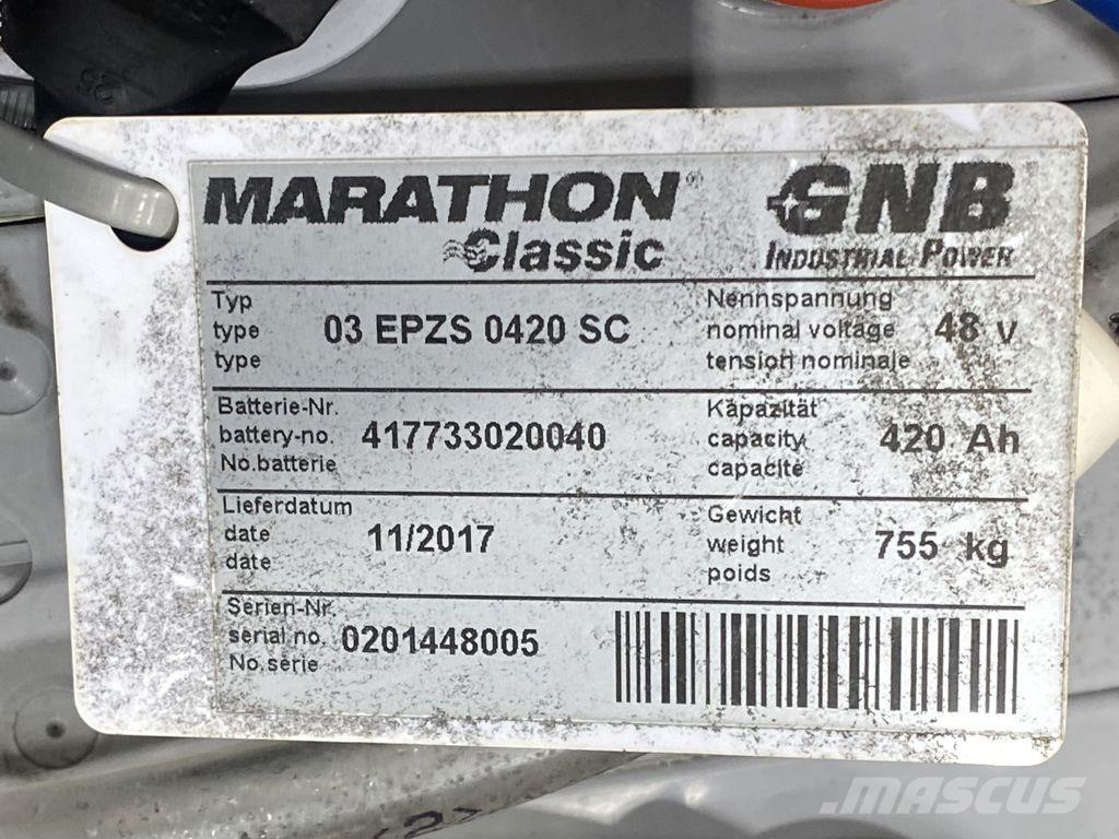 Linde R10B-01 Šakiniai krautuvai su prailgintu keltuvu