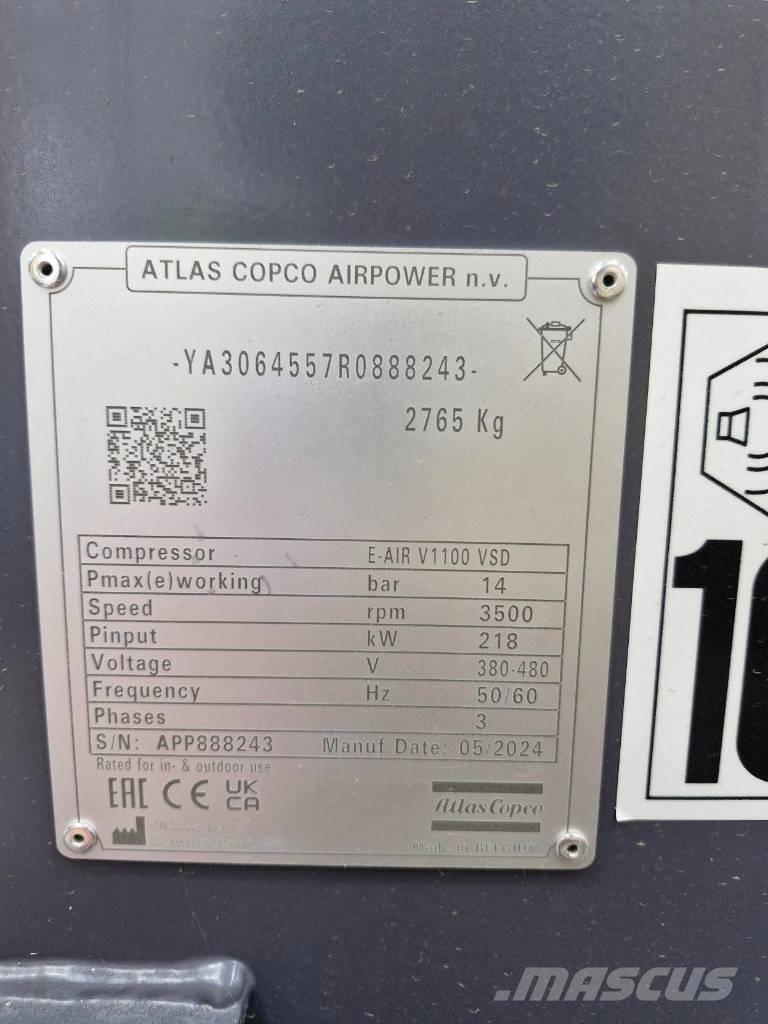 Atlas Copco V1100 Kompresoriai