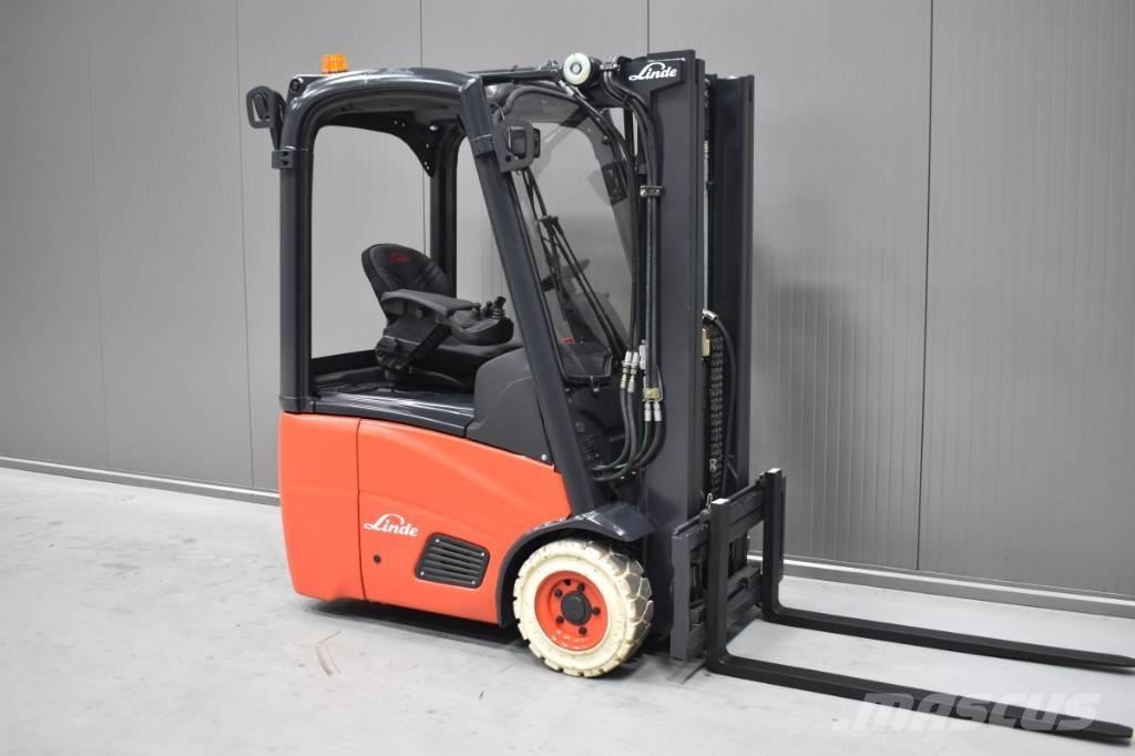 Linde E 12 - 01 Elektriniai šakiniai krautuvai