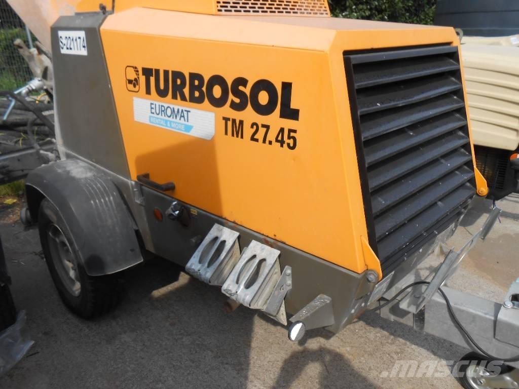 Turbosol TM27.45DCB Betono padavimo siurbliai