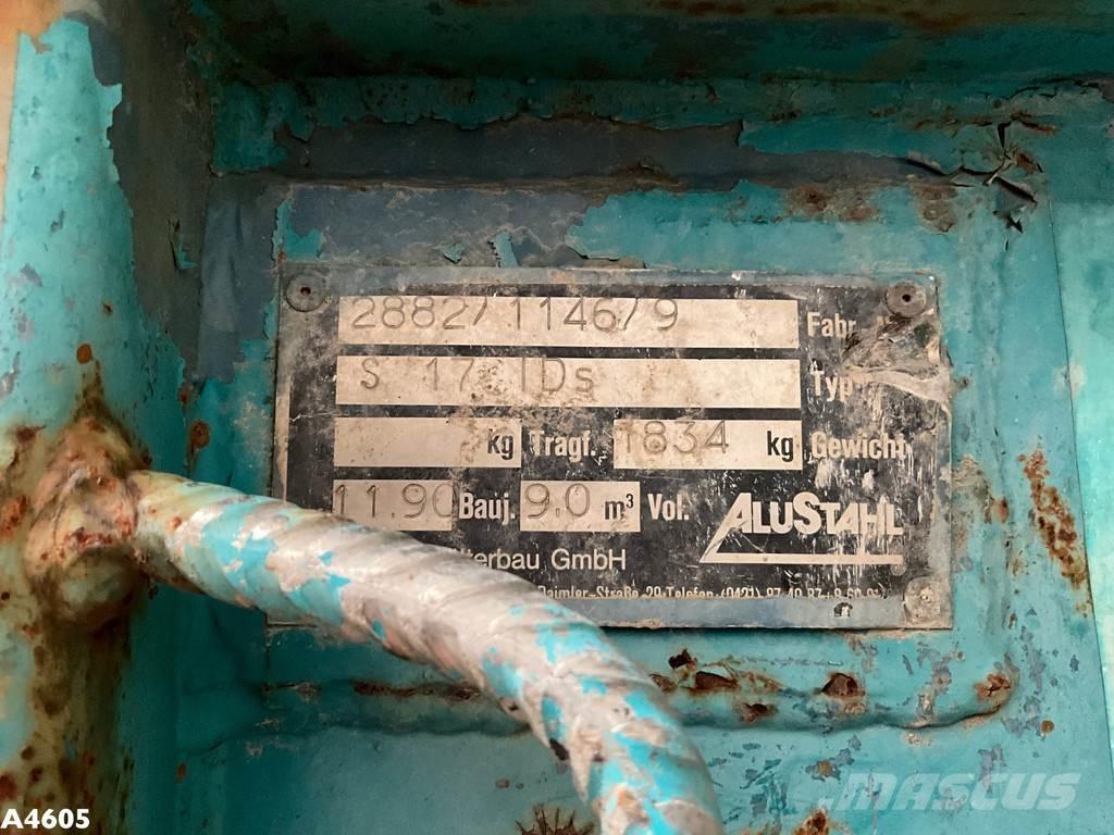  Container 9m³ Specialūs konteineriai