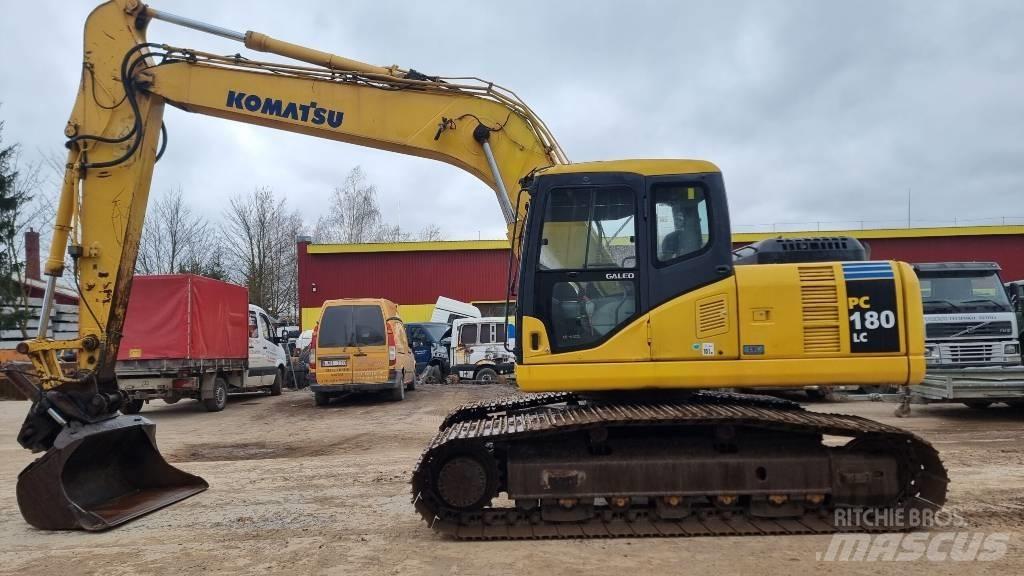 Komatsu PC180 LC-7EO Vikšriniai ekskavatoriai