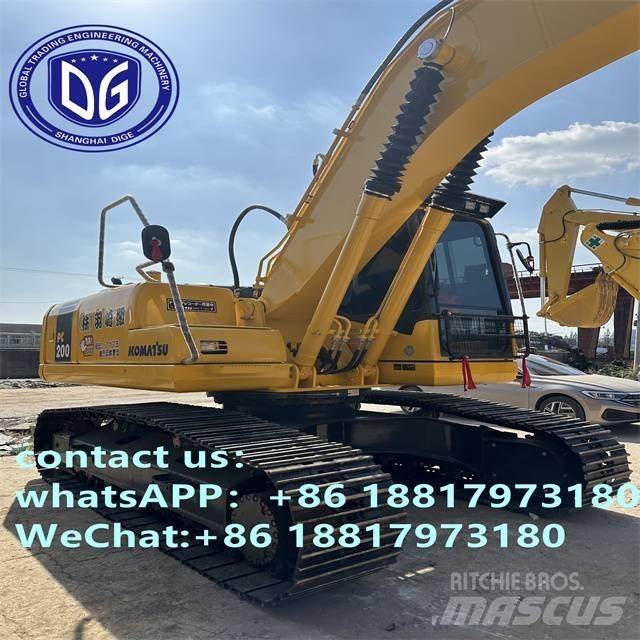 Komatsu PC 200-7 Vikšriniai ekskavatoriai