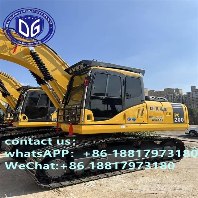 Komatsu PC 200-7 Vikšriniai ekskavatoriai