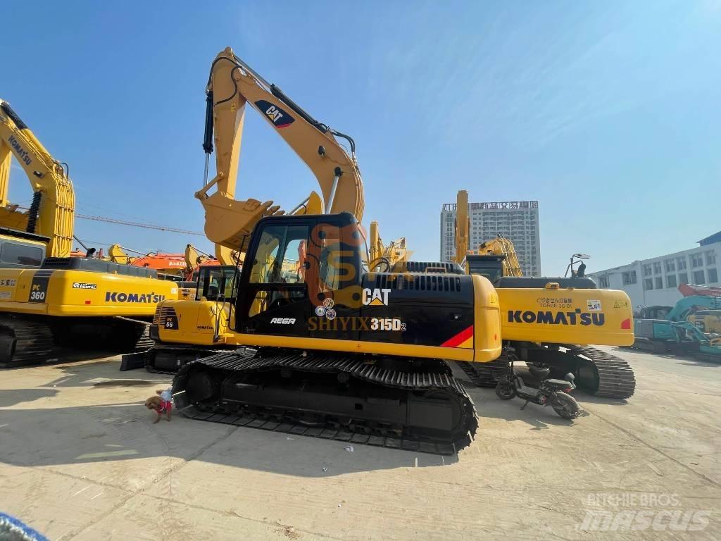 CAT 315 D Vikšriniai ekskavatoriai