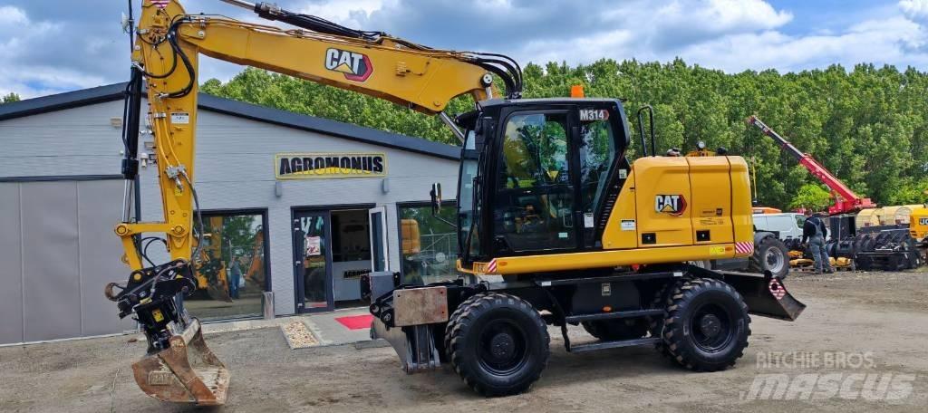 CAT 314 Ratiniai ekskavatoriai