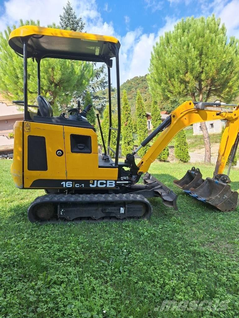 JCB 16 C-1 Mini ekskavatoriai < 7 t