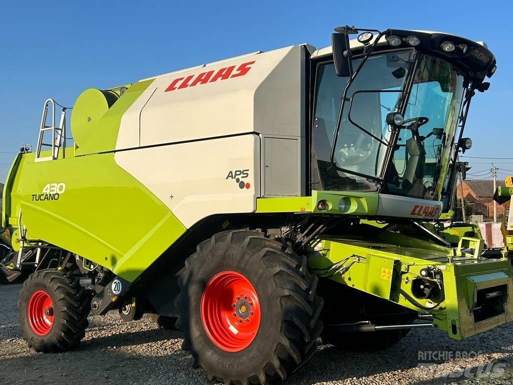 CLAAS Tucano 430 Derliaus nuėmimo kombainai
