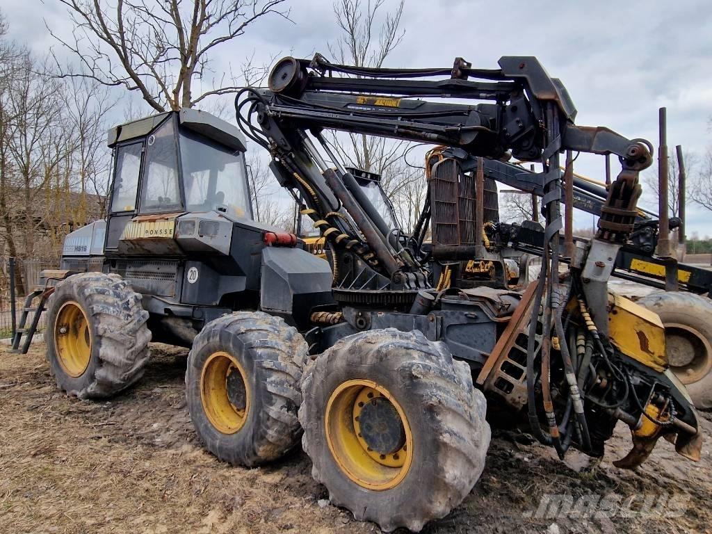 Ponsse HS16 Ergo Miško technika (Harvesteriai)