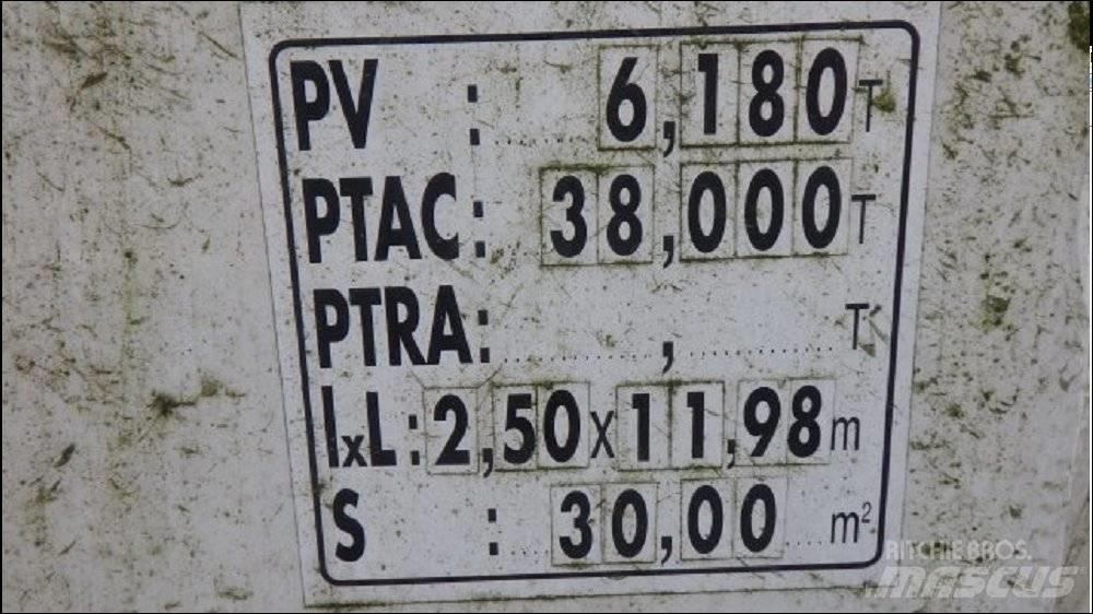 Trailor SYY3CE Cisternos - priekabos