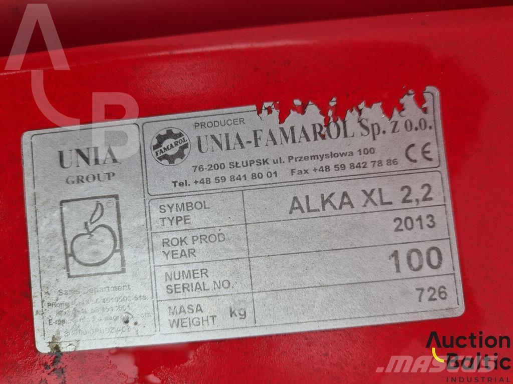 Unia Alka XL 2.2 Sodo traktoriukai-vejapjovės