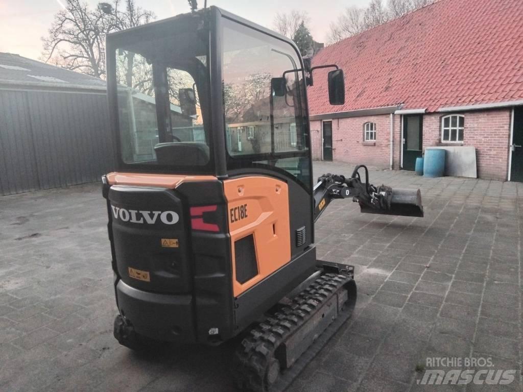 Volvo EC 18 E Mini ekskavatoriai < 7 t