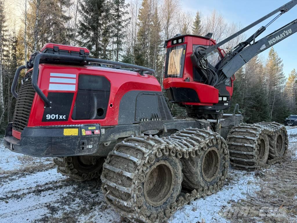 Komatsu 901 XC Miško technika (Harvesteriai)