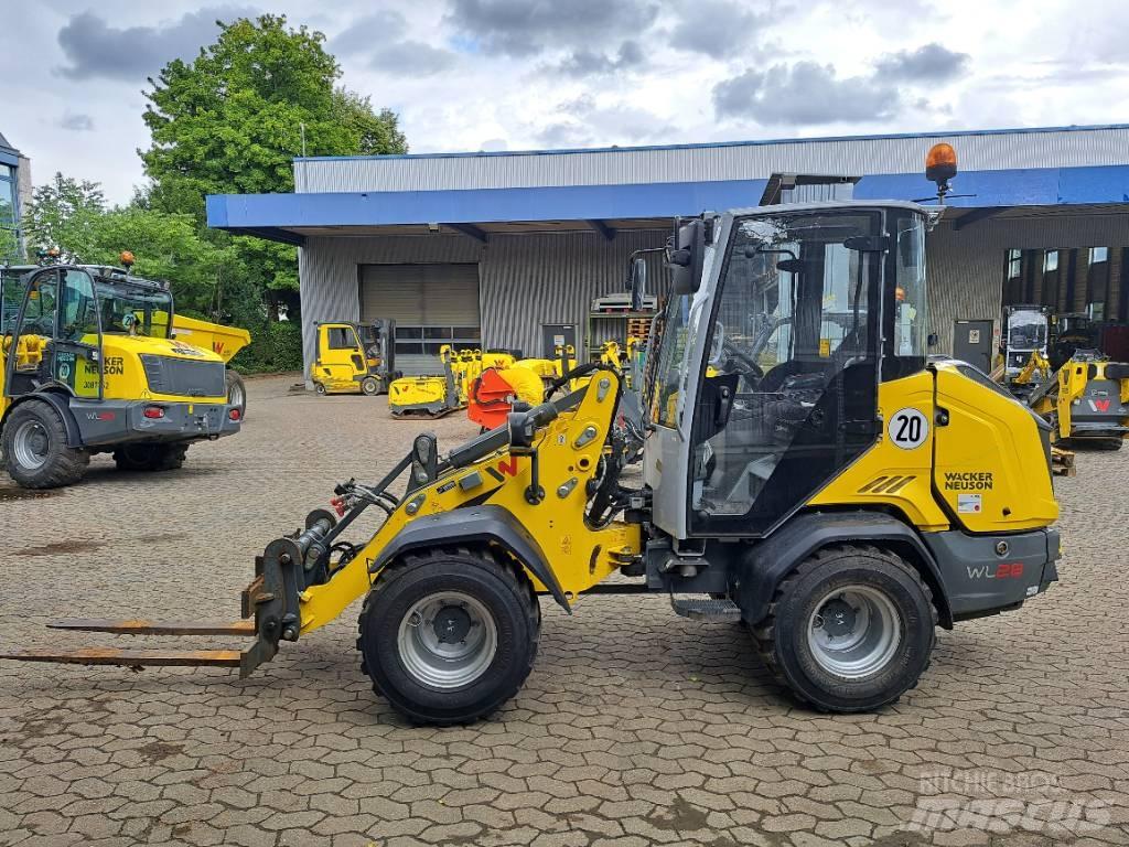 Wacker Neuson WL28 Naudoti ratiniai krautuvai
