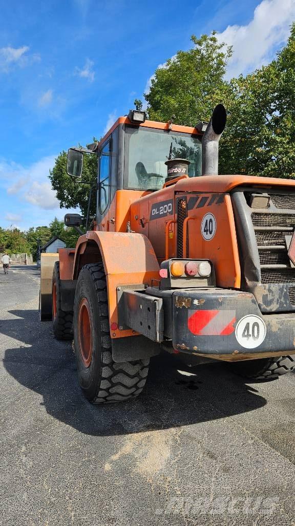 Doorne-Daf DL 200 Naudoti ratiniai krautuvai