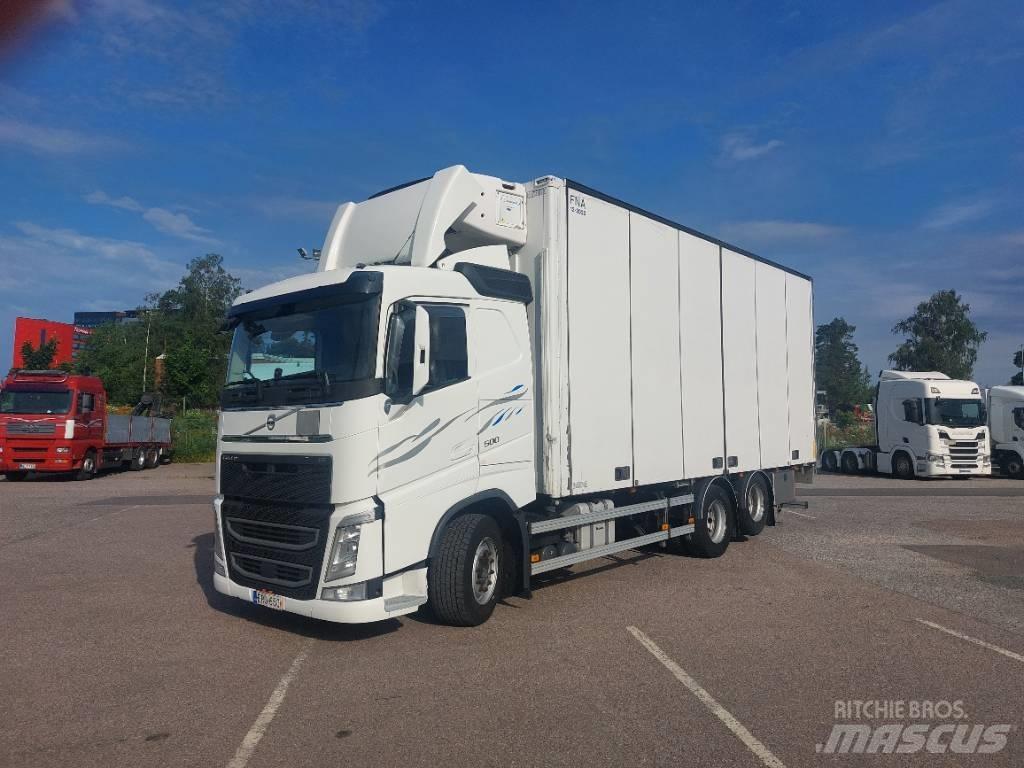 Volvo FH13 500 6x2 Vilkikai šaldytuvai