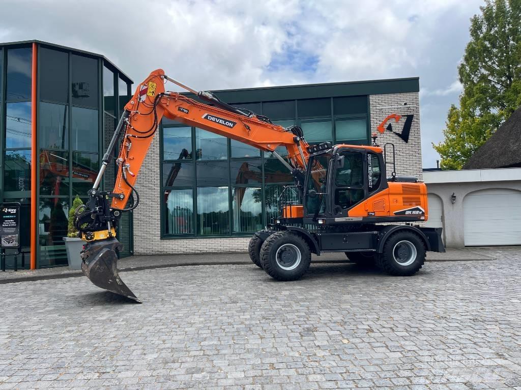 Develon DX 160 W-7 Ratiniai ekskavatoriai