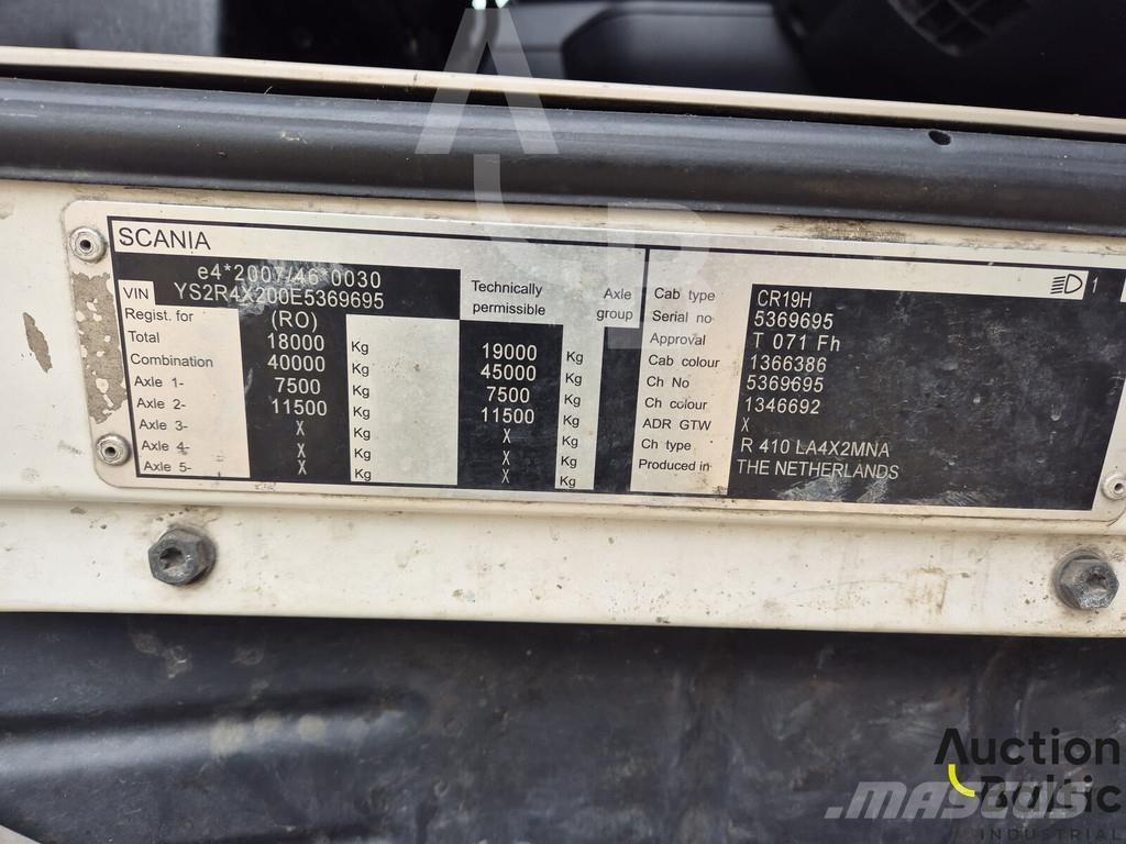 Scania R 410 Naudoti vilkikai