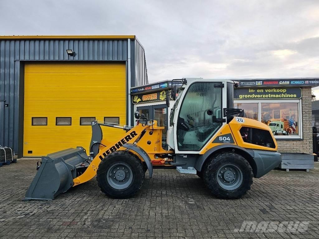 Liebherr L504C Naudoti ratiniai krautuvai