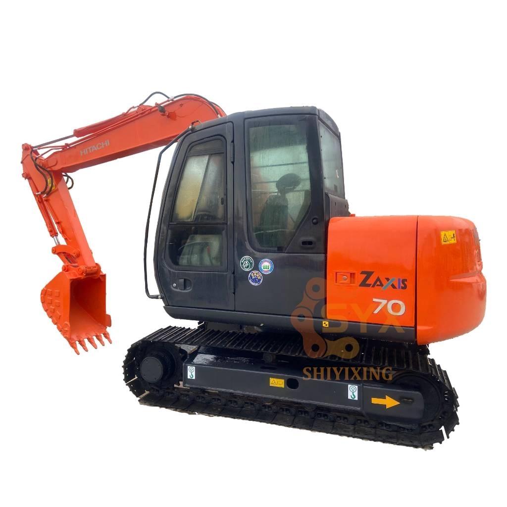 Hitachi ZX 70 Mini ekskavatoriai < 7 t