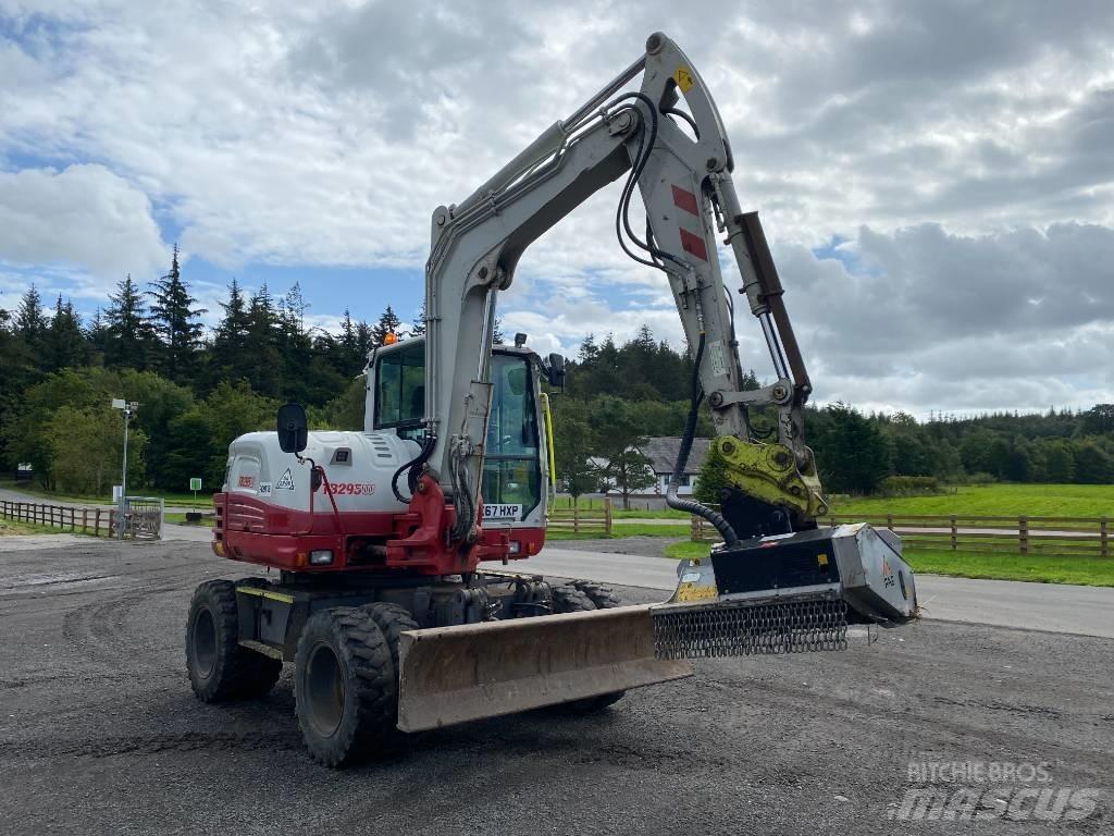 Takeuchi TB 295 W Ratiniai ekskavatoriai