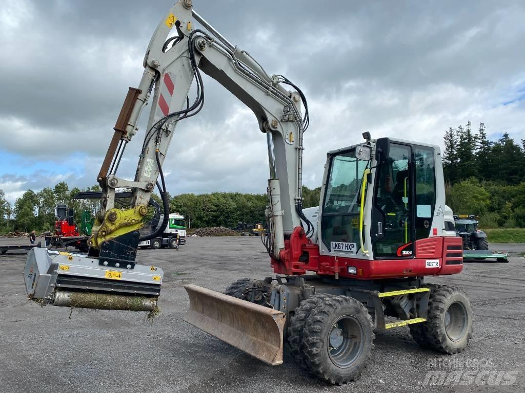 Takeuchi TB 295 W Ratiniai ekskavatoriai