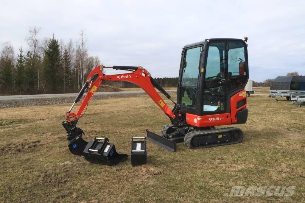 Kubota KX016-4 Mini ekskavatoriai < 7 t