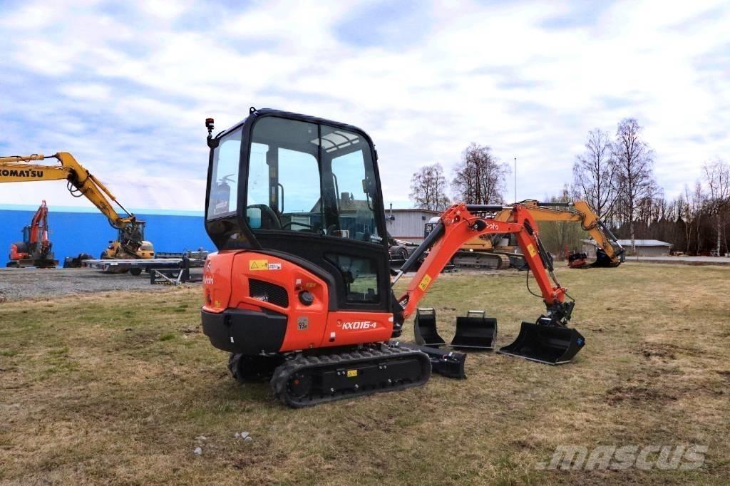 Kubota KX016-4 Mini ekskavatoriai < 7 t