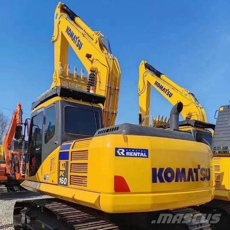 Komatsu PC 160 Vikšriniai ekskavatoriai