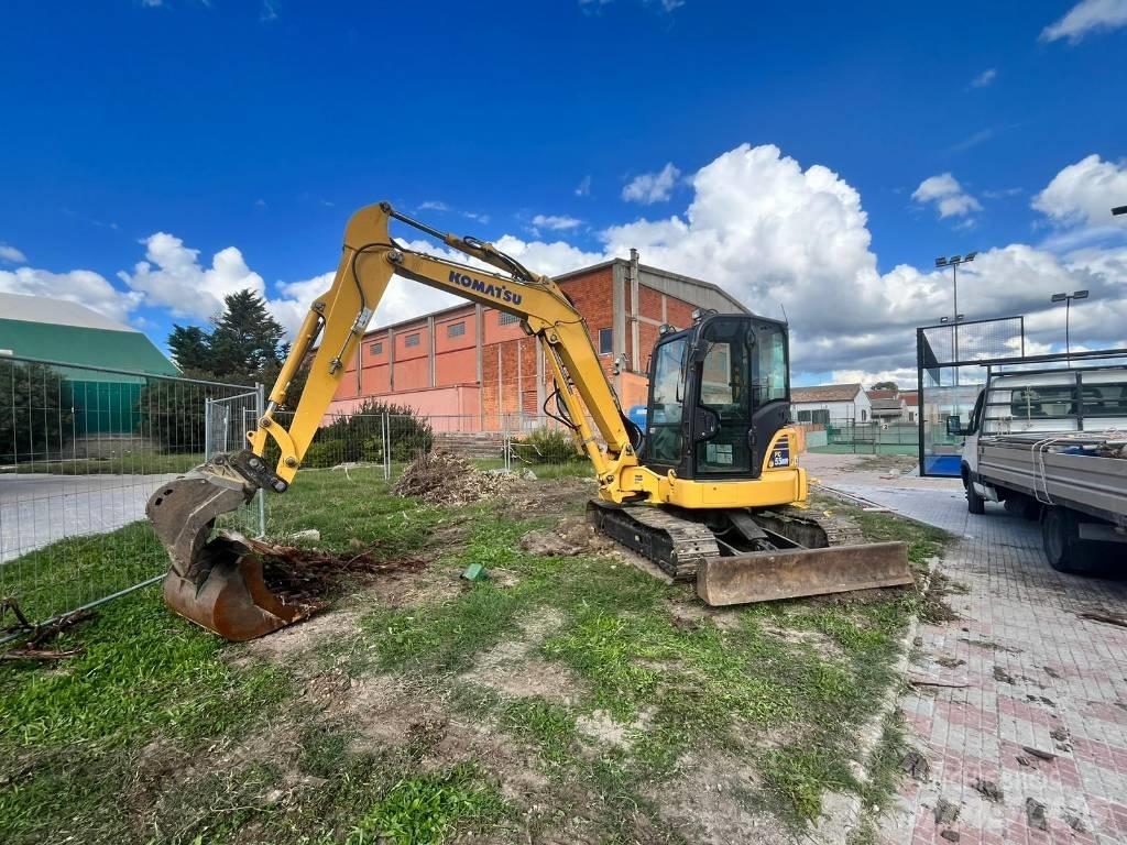 Komatsu PC55 Mini ekskavatoriai < 7 t