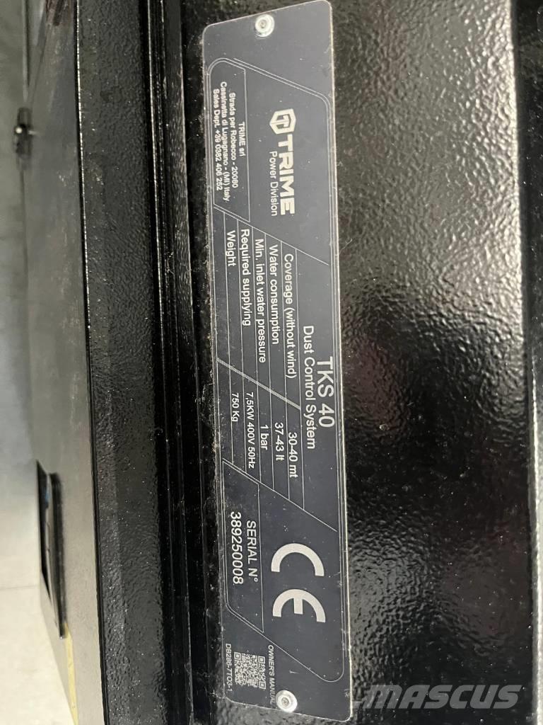 Trime TKS-40 SKID Vėdinimo sistemos