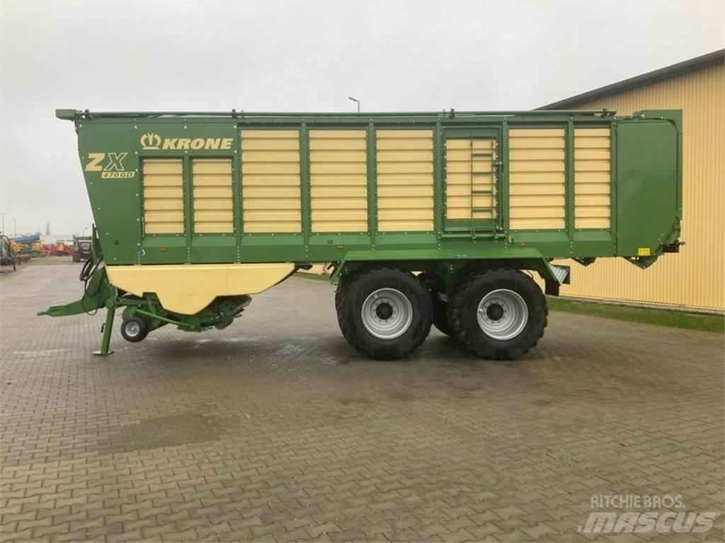 Krone ZX470GD Savikrovės priekabos