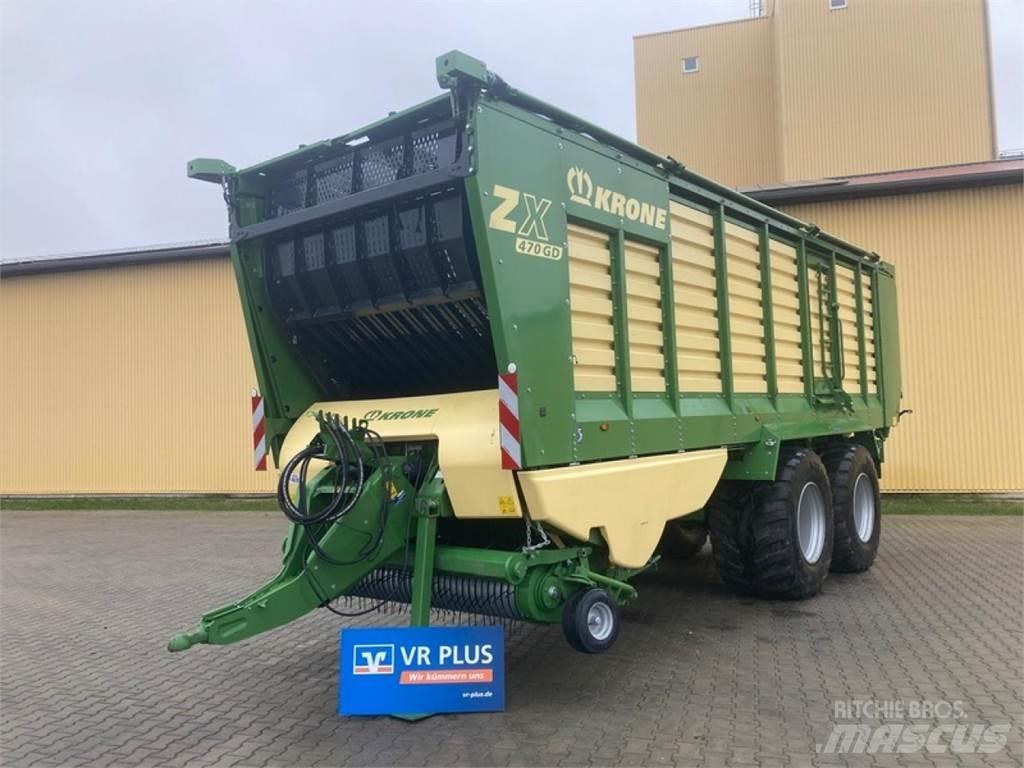 Krone ZX470GD Savikrovės priekabos
