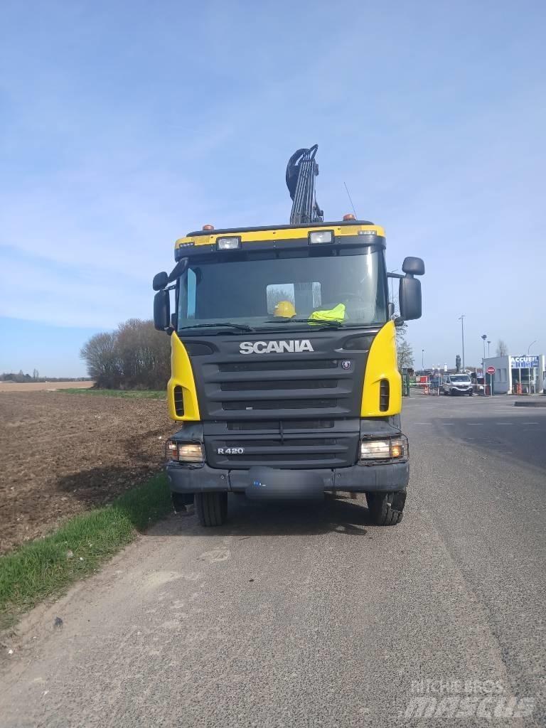 Scania R 420 Sunkvežimiai su keliamuoju kabliu