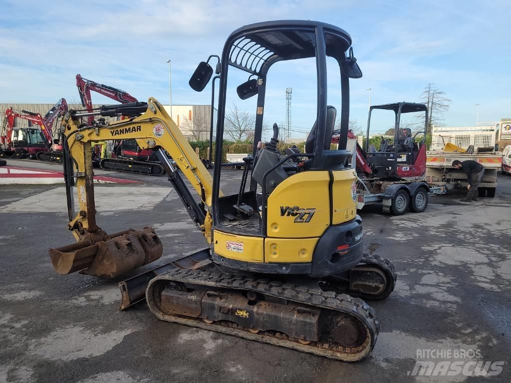 Yanmar Vio 27 Mini ekskavatoriai < 7 t