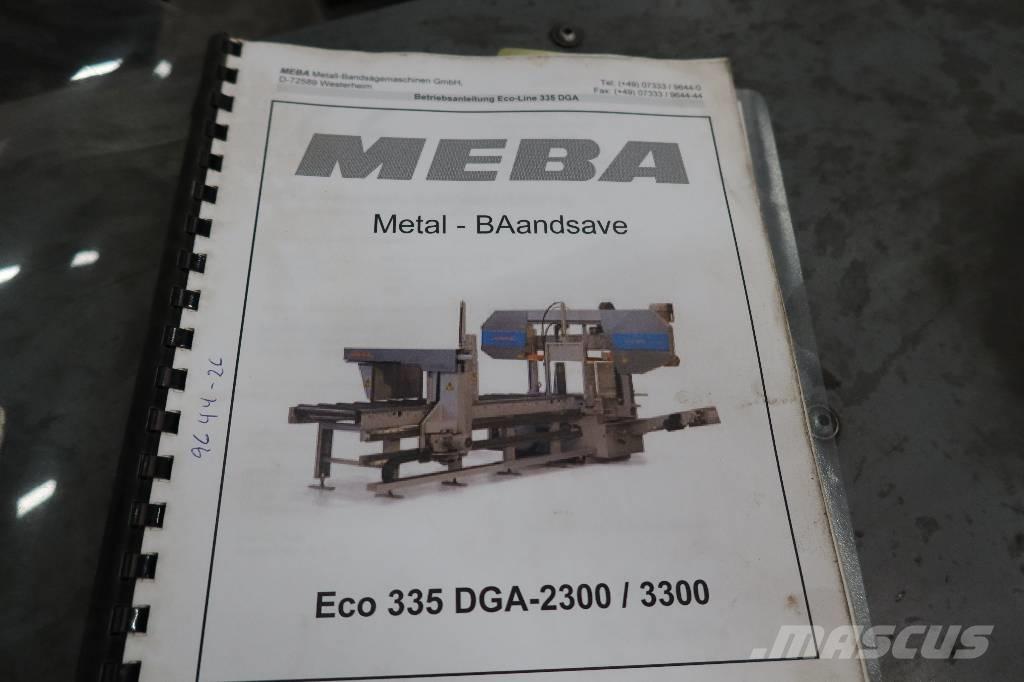 Meba 335DGA-2300 Statyba - Kita