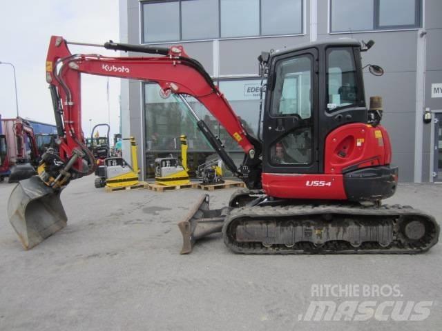 Kubota U 55-4 Mini ekskavatoriai < 7 t