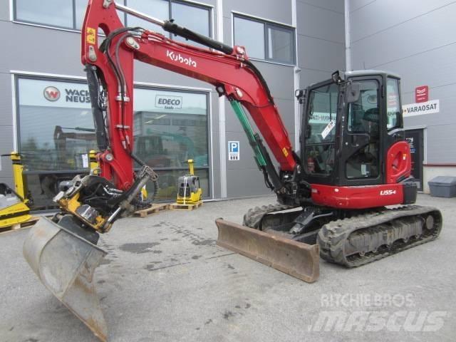 Kubota U 55-4 Mini ekskavatoriai < 7 t