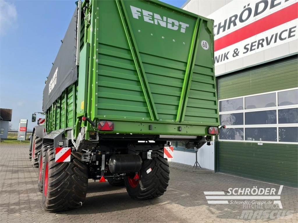 Fendt TIGO 75 XR Savikrovės priekabos