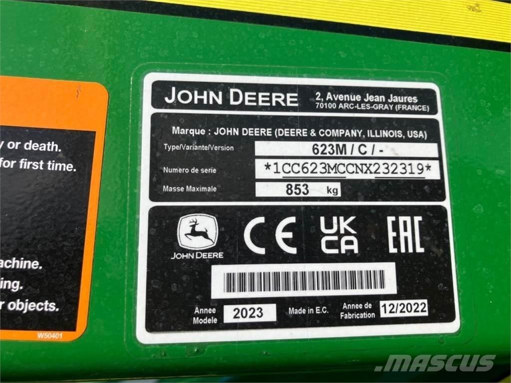 John Deere 6120M Traktoriai
